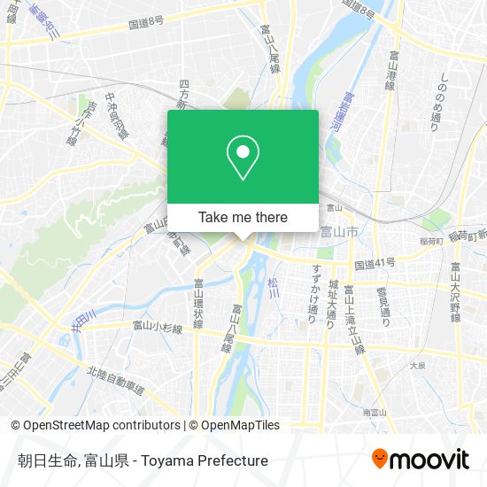 朝日生命 map