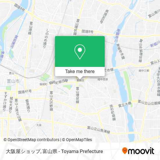 大阪屋ショップ map
