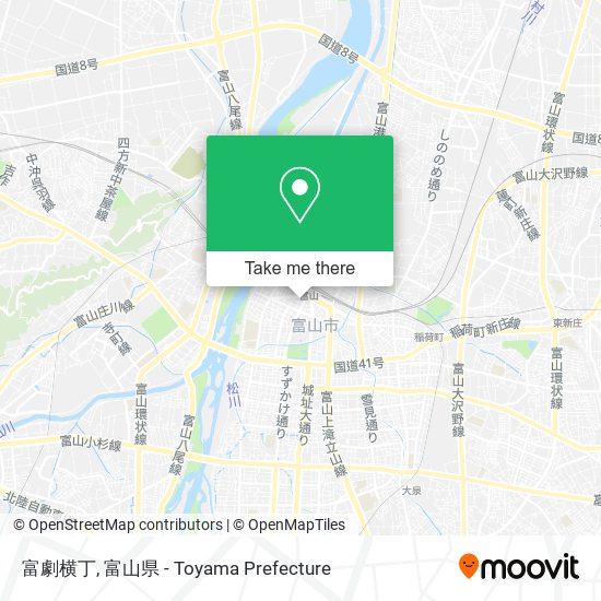 富劇横丁 map