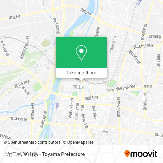 近江屋 map