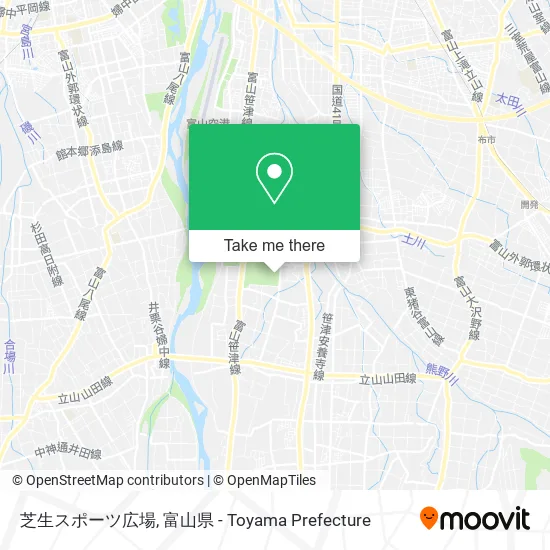 芝生スポーツ広場 map
