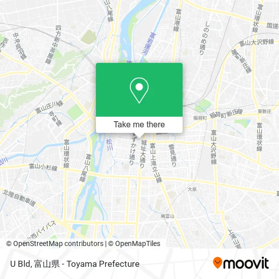 U Bld map