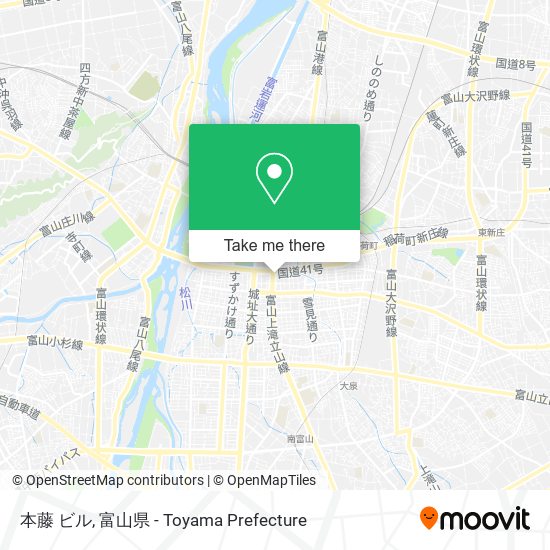 本藤 ビル map