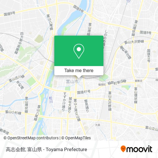 高志会館 map