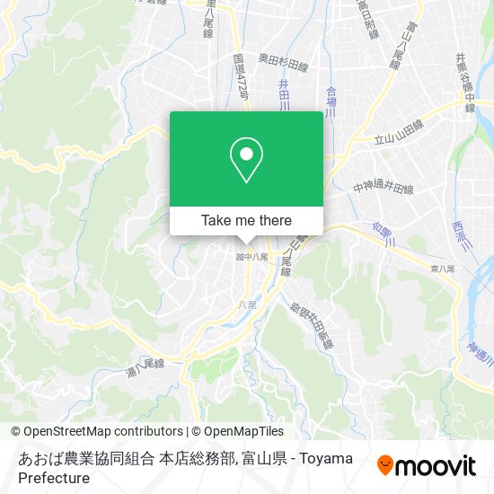あおば農業協同組合 本店総務部 map