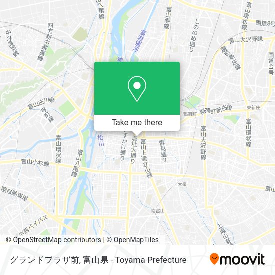 グランドプラザ前 map