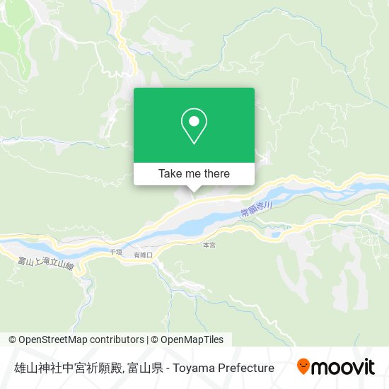 雄山神社中宮祈願殿 map
