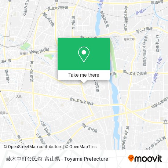 藤木中町公民館 map