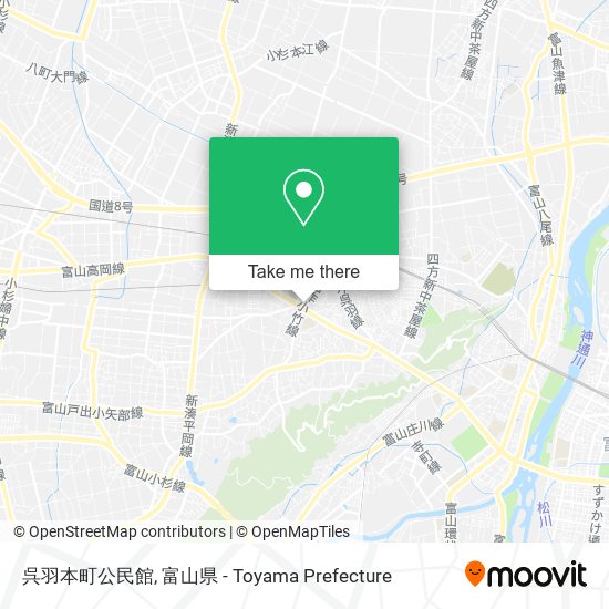 呉羽本町公民館 map