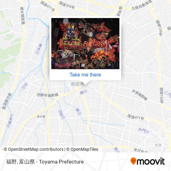 福野 map
