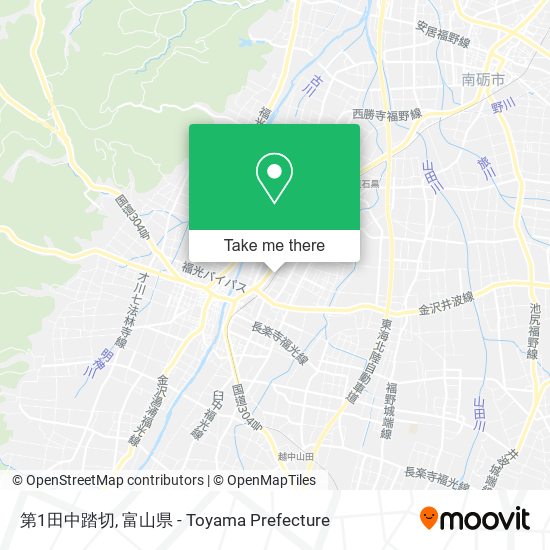 第1田中踏切 map