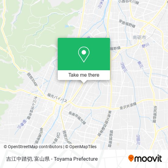 吉江中踏切 map