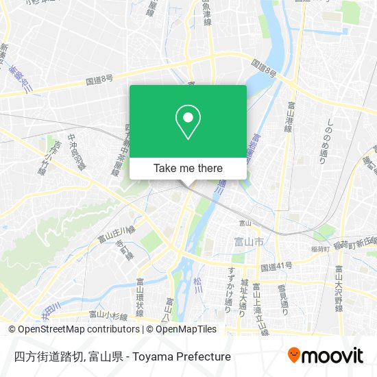 四方街道踏切 map
