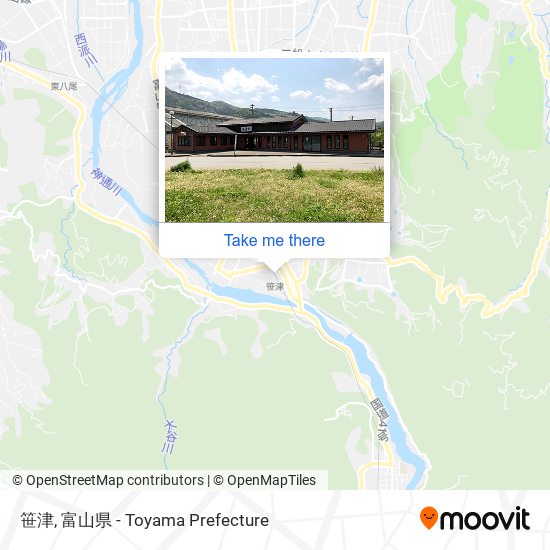 笹津 map