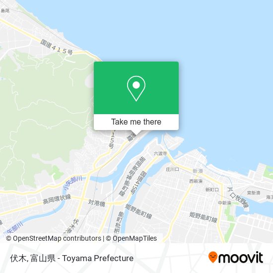 伏木 map