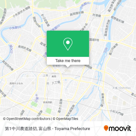 第1中川農道踏切 map