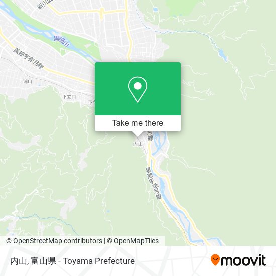 内山 map