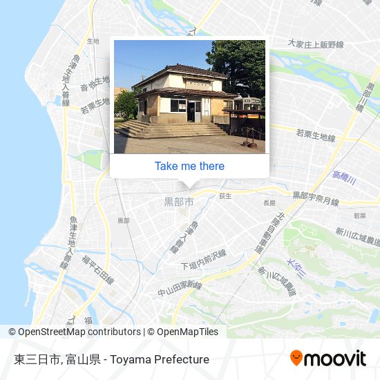 東三日市 map