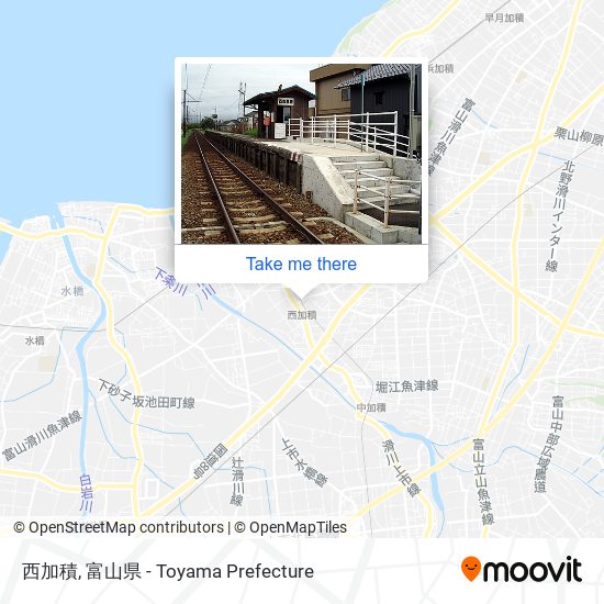 西加積 map