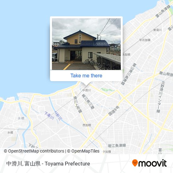 中滑川 map