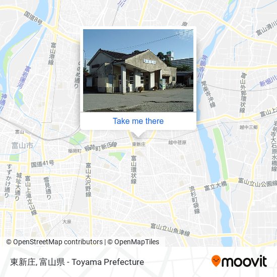 東新庄 map