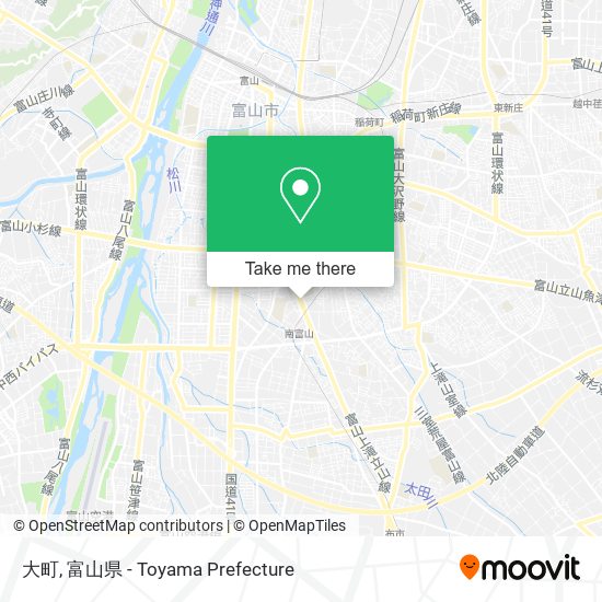 大町 map