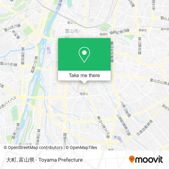 大町 map