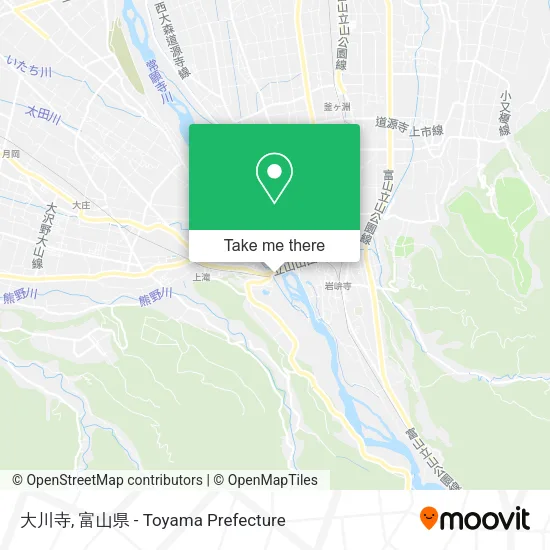 大川寺 map