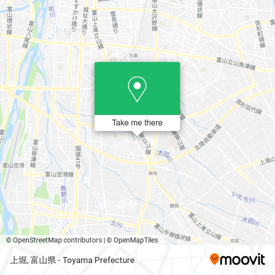 上堀 map