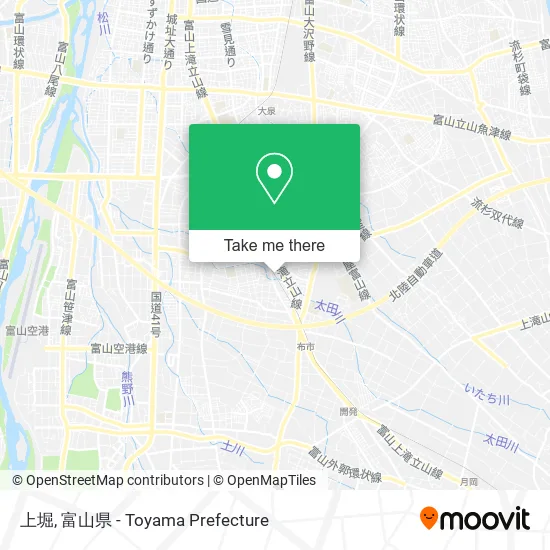 上堀 map