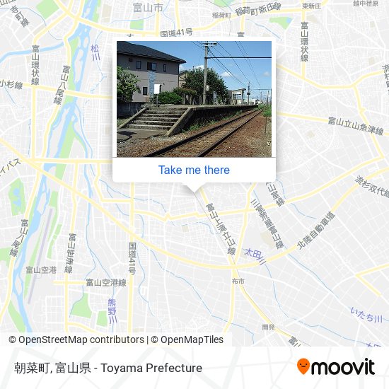 朝菜町 map
