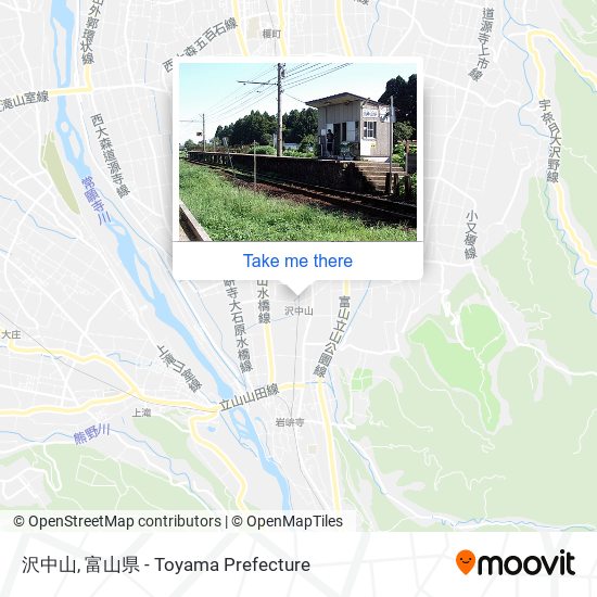 沢中山 map