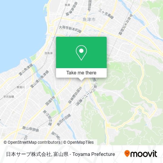 日本サーブ株式会社 map