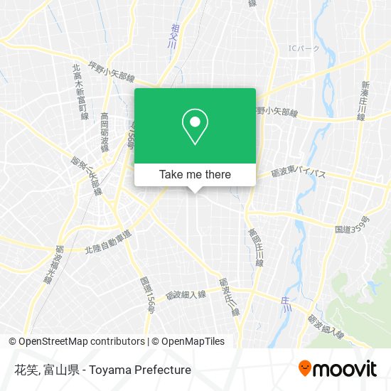 花笑 map