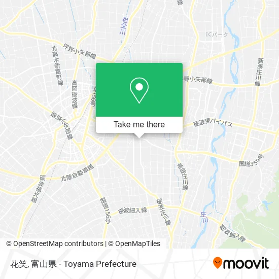 花笑 map