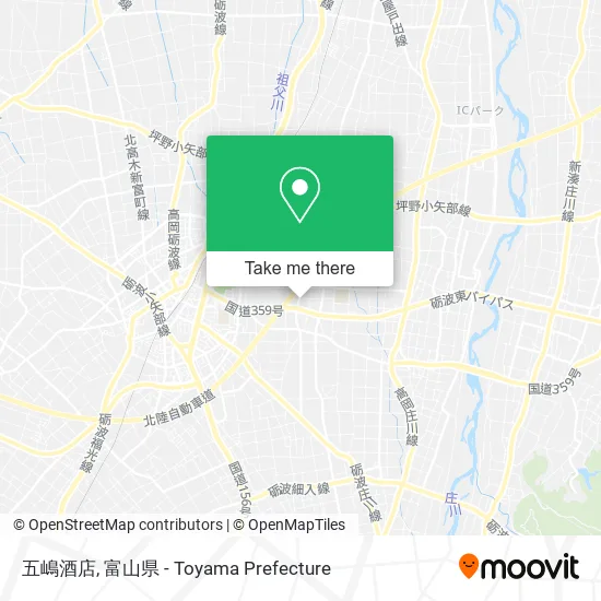 五嶋酒店 map