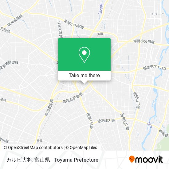 カルビ大将 map