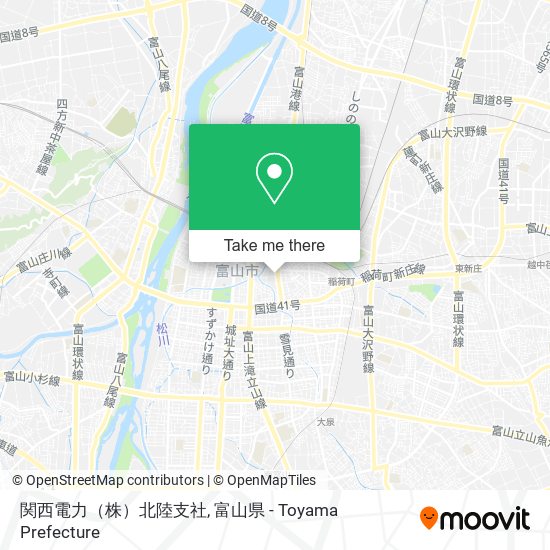 関西電力（株）北陸支社 map