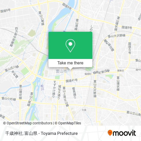 千歳神社 map