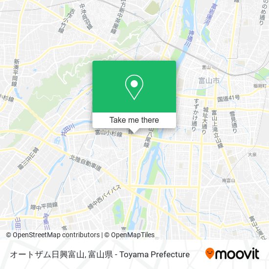 オートザム日興富山 map
