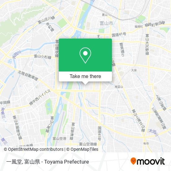 一風堂 map