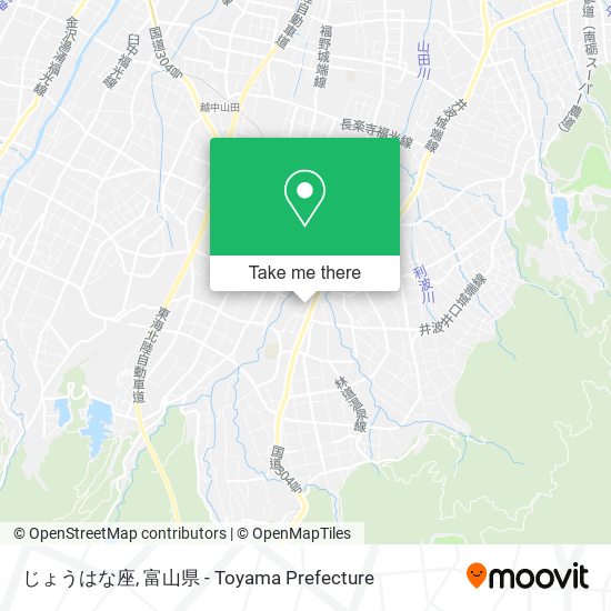 じょうはな座 map