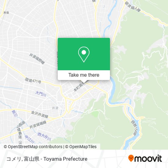 コメリ map
