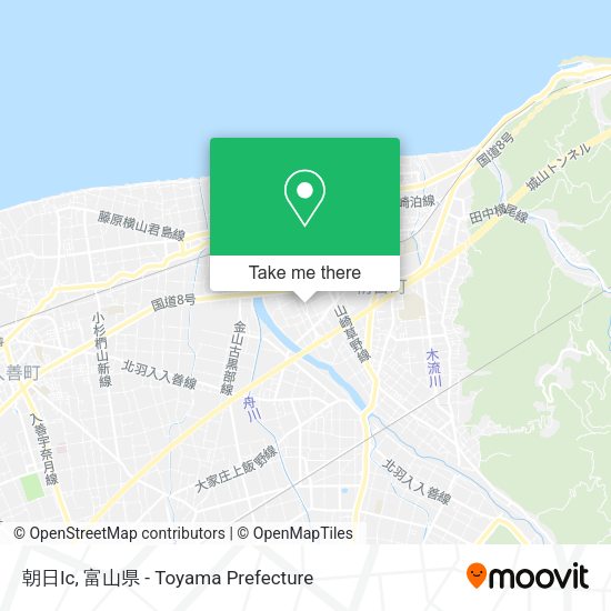 朝日Ic map