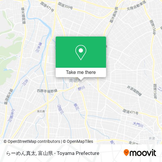 らーめん真太 map