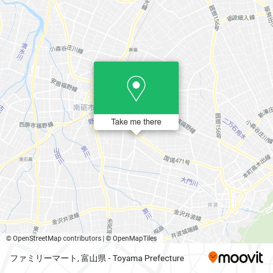 ファミリーマート map