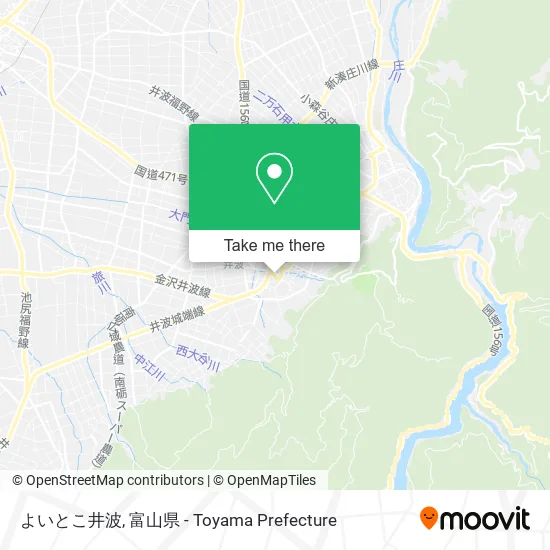 よいとこ井波 map