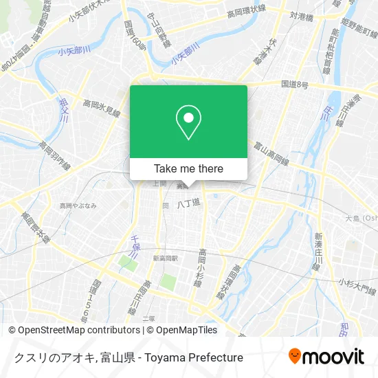 クスリのアオキ map
