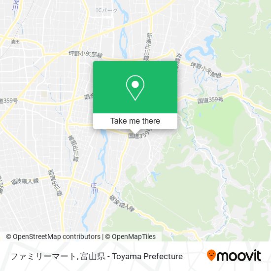 ファミリーマート map