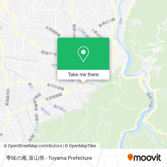 季味の庵 map